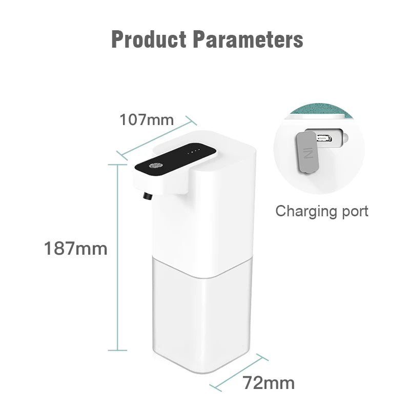 Automatic Touchless Soap Dispenser-USB Rechargeable 400ml