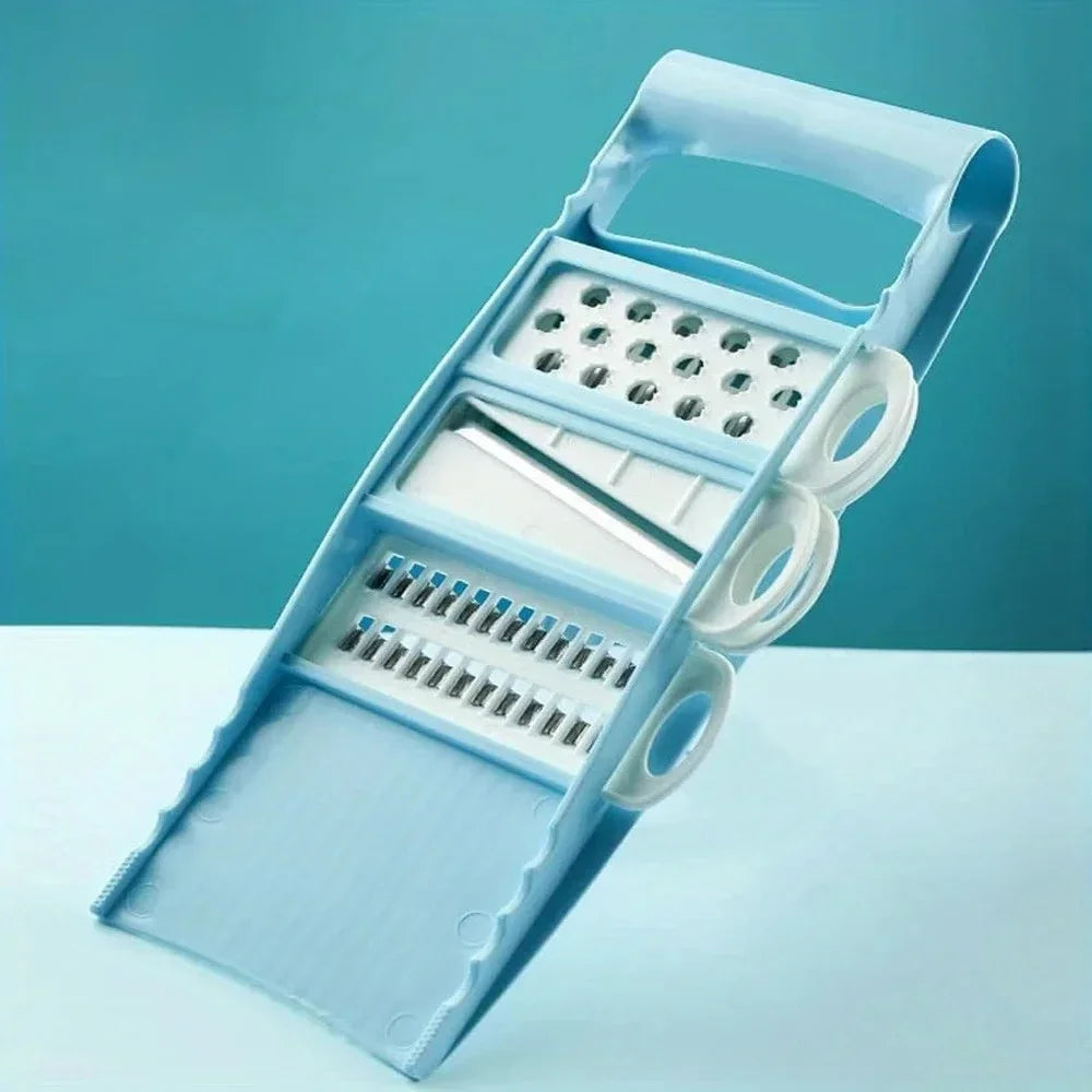 MiLuxe 5-in-1 Vegetable Chopper & Mandoline Slicer