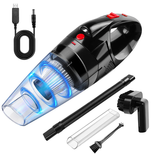 MiLuxe Cordless Handheld Vacuum – Powerful Car & Home Cleaner