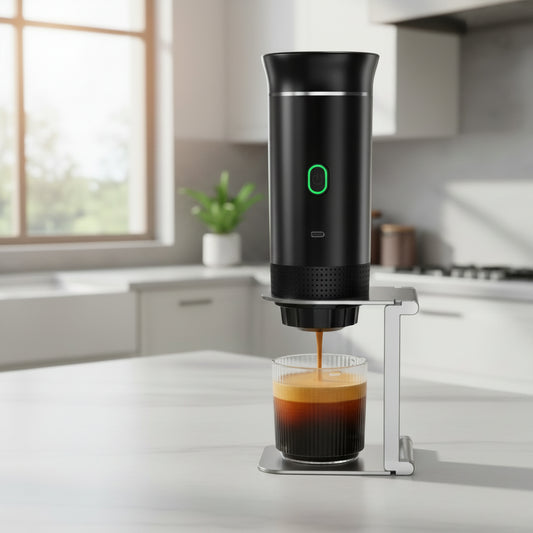 MiLuxe 3-in-1 Portable Espresso Maker – Fresh Coffee Anywhere
